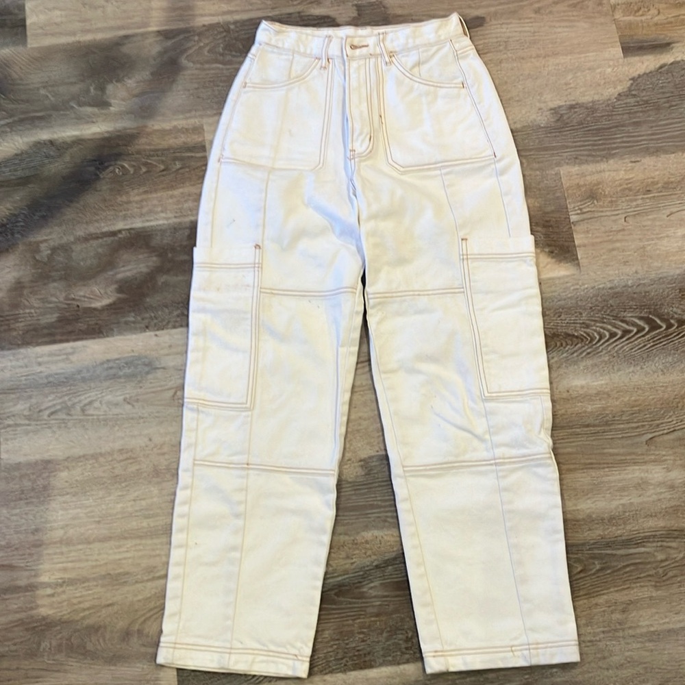 BDG white pants, size 27